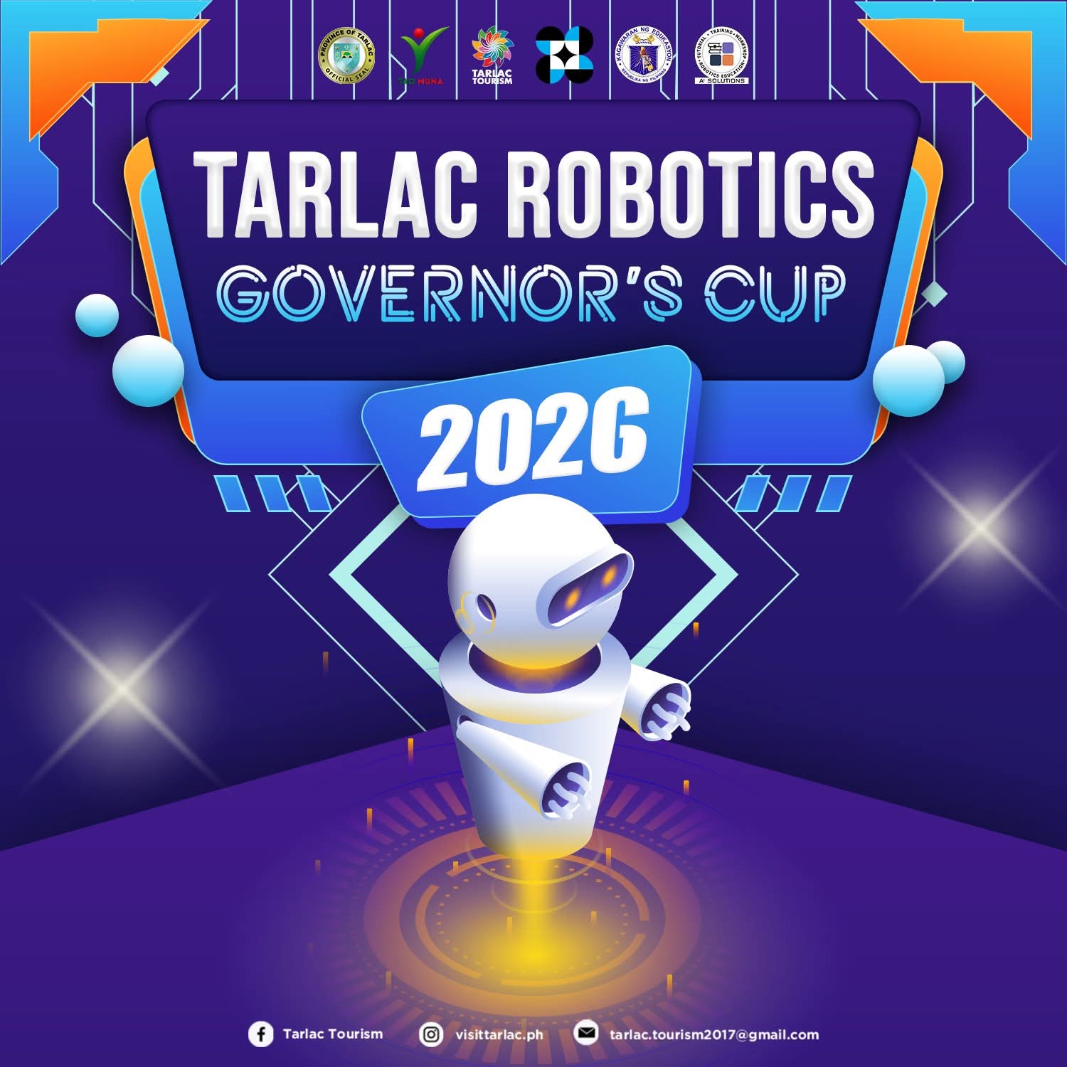 Tarlac Robotics Governor's Cup 2026 — A+SDC co-organized competition