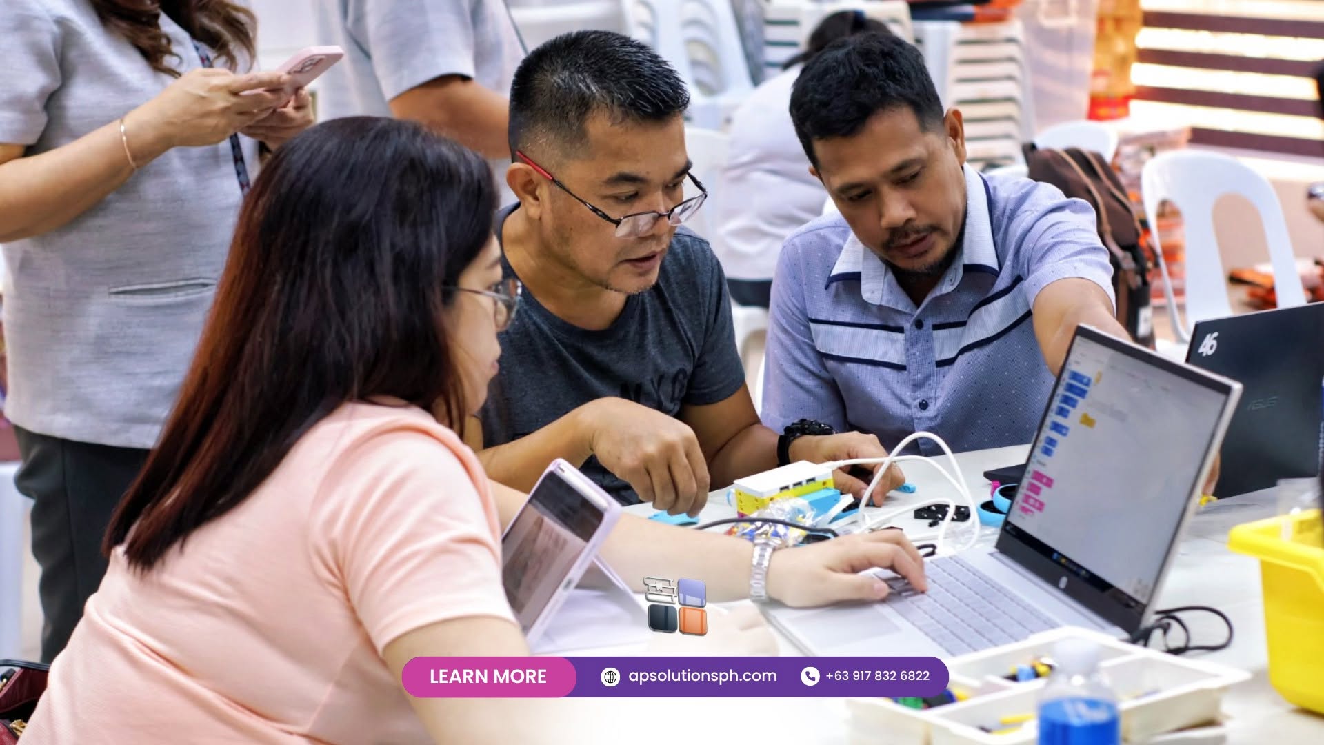 Tarlac City educators trying LEGO SPIKE Prime